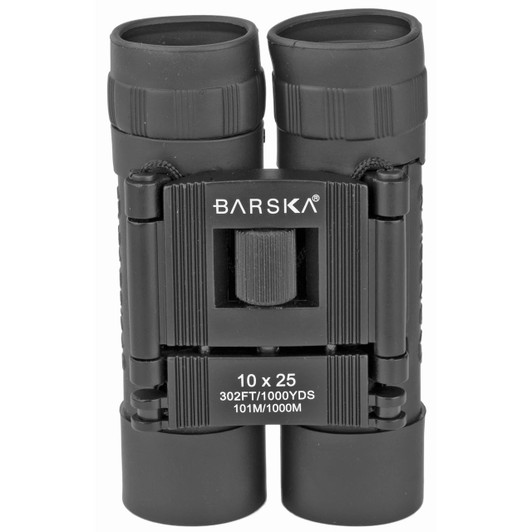  Barska Bino Lucid View 10x25 Mtte Bk 