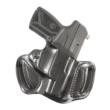 Desantis Mini Slide Holster - Owb Rh Lther M&p Shld 9/40 Blk