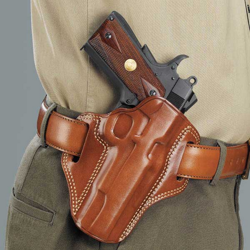 Galco Combat Master Belt Hlstr - Rh Leather Ruger Lc9 Black<