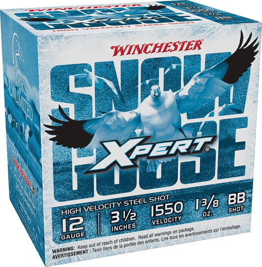 Winchester Goose 12ga 3.5" Bb - 1550fps 1-3/8oz 25rd 10bx/cs