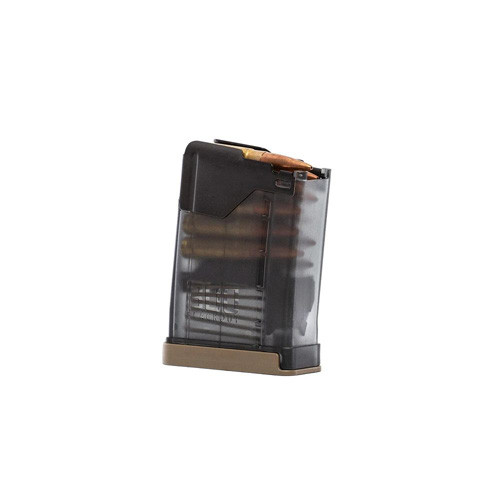 Lancer Magazine L5awm Ar-15 - .300blk 10rd Translucent Smoke