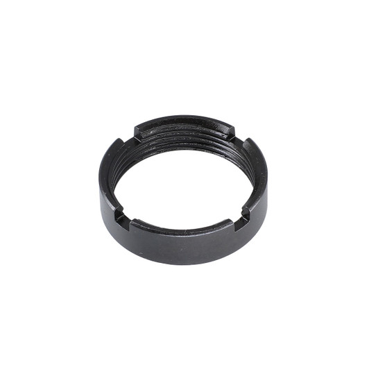 Je Mil-spec Castle Nut - For Ar-15 Steel Black