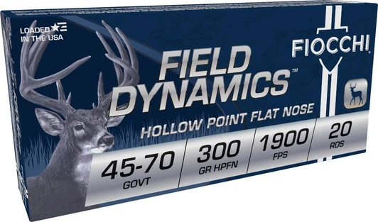 Fiocchi 45-70 Govt 300gr Hp-fn - 20rd 10bx/cs