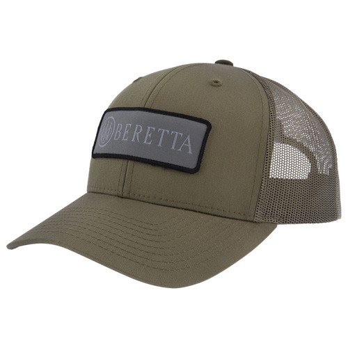 Beretta Cap Sdy Trucker Rect - Patch Mesh Back Dark Green