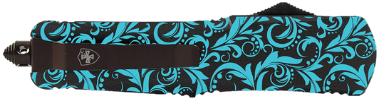 Templar Knife Slim Otf Maiden - Teal 3.1" Black Drop Point