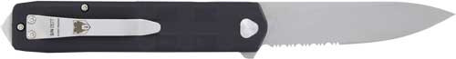 Cobratec Kuzio Folder 3.12" - Black Serrated G10 D2 Blade