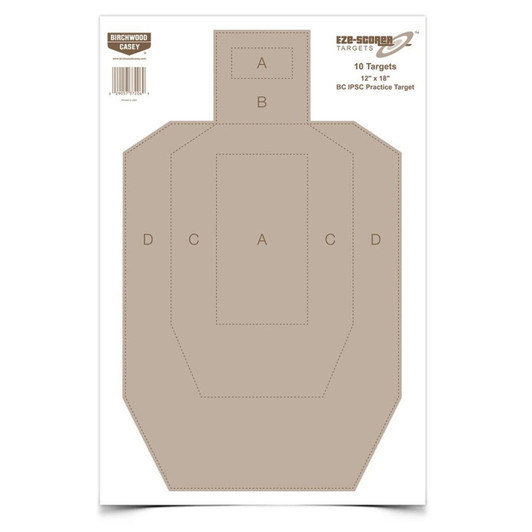 Birchwood Casey Eze-scorer 12 X 18 Bc Ipsc Practice Target 
