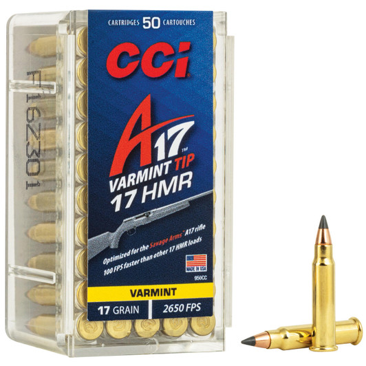  Cci 17hmr 17gr Varmint A17 50/2000 