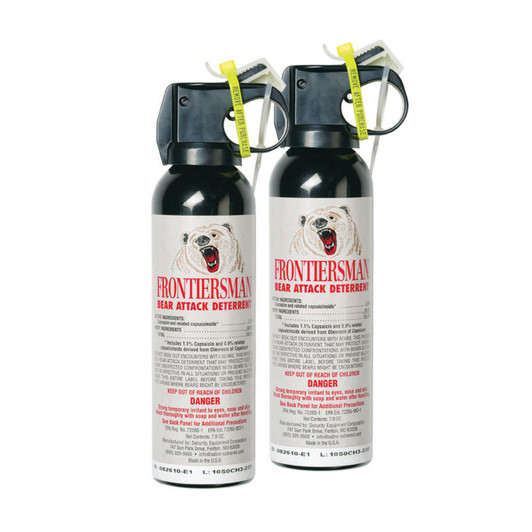 Security Equipment Frontiersman Bear Spray Combo Pack 