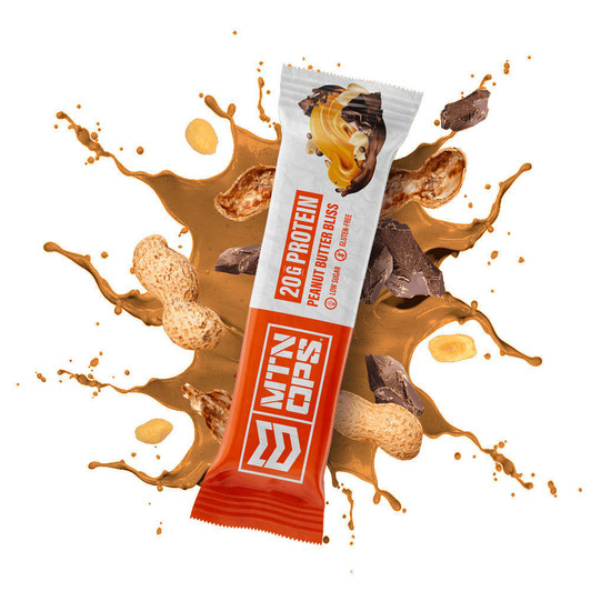 MTN OPS Conquer Performance Bar - Peanut Butter Bliss, 10/bx 
