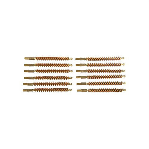 Sinclair International 25 Caliber 8-32m Bronze Brushes 12 Pack 
