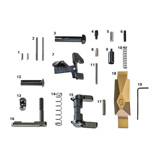 Geissele Automatics Llc Ar-15 Ultra Duty Lower Parts Kit Ddc 