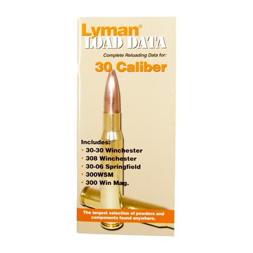  Lyman Load Data Book 30 Caliber 