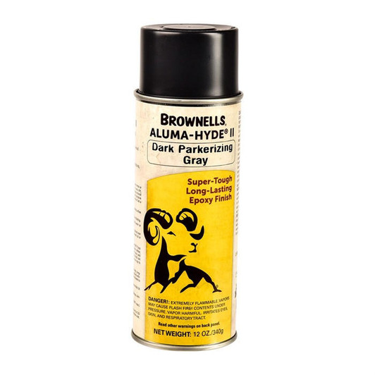 Brownells Aluma-hyde Ii 12 Oz Matte Dark Parkerizing Gray Aerosol 