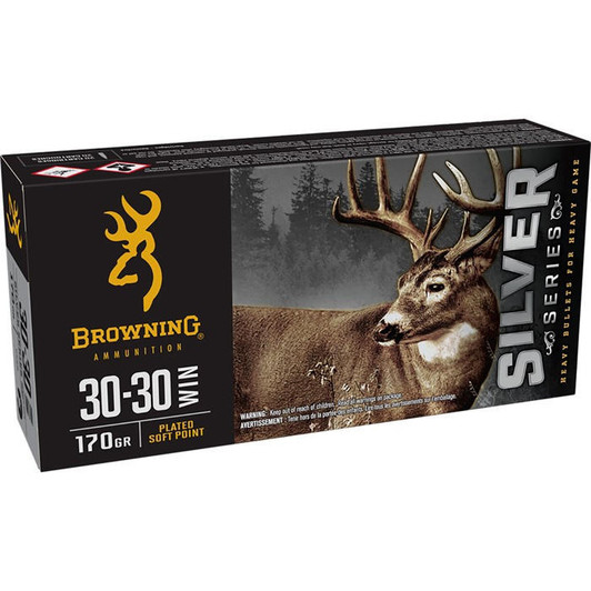 Browning Ammunition 30-30 Winchester 170gr Plated Soft Point 20/box 