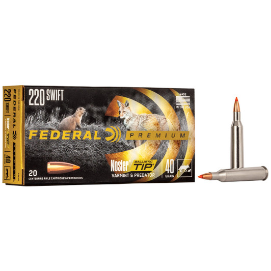  Fed Prm V&p 220 Swift 40gr Bt 20/200 