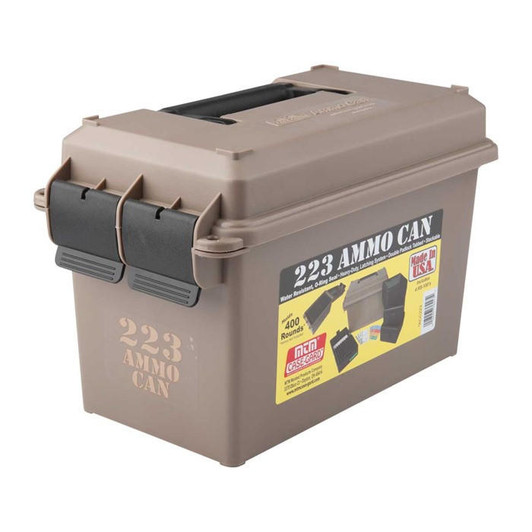 MTM Case-Gard Ammo Can Combo Pack 223/5.56 Caliber 400-round Polymer Tan 