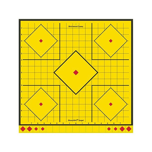 Birchwood Casey Long Range Sight-in Targets 5 Pack 