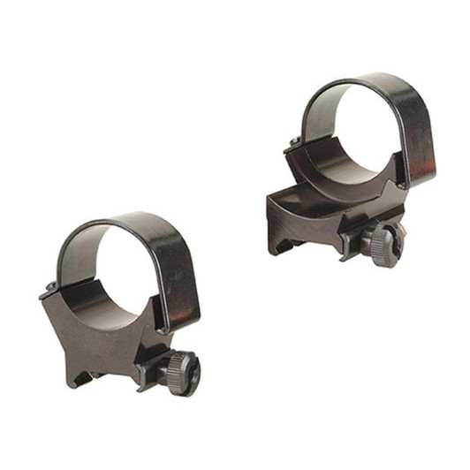 Weaver Top Mount Detachable Rings - Black, High Ext, 30mm 