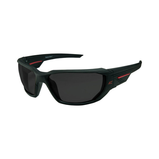 Edge Eyewear Dawson Sunglasses - Matte Black Frame, Polarized Smoke Lens 