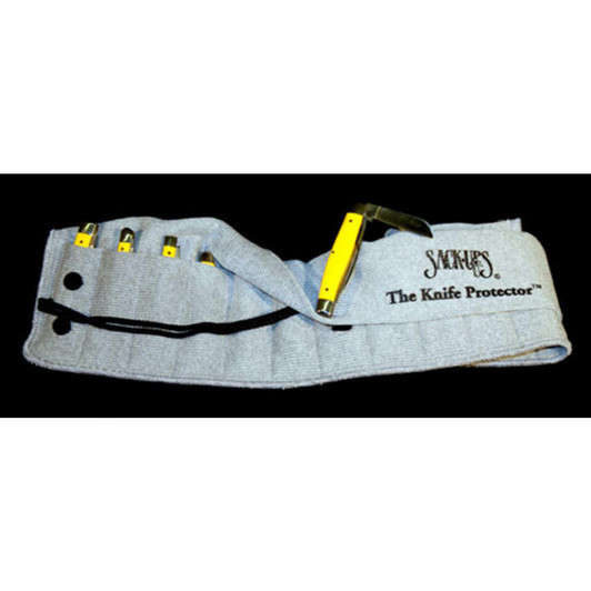 Sack-Ups Knife Protector - Model 801, Plain Grey, Holds 12 
