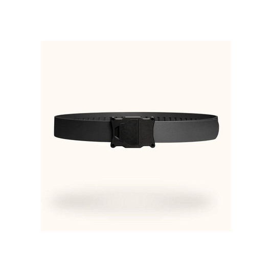 Shield Arms Apogee Belt - Black Buckle, Gray Belt, Fully Adjustable, 50" 