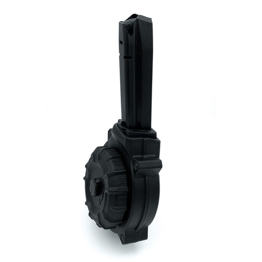 Pro-Mag Springfield Drum Magazine - Black, Xd, .40 S&w, 50/rd 
