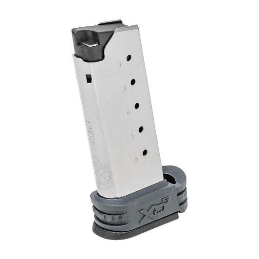  Springfield Armory Magazine Xds 45acp Mid Gry 6rd 