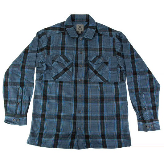 Vertx Canyon River Flannel Blue Med