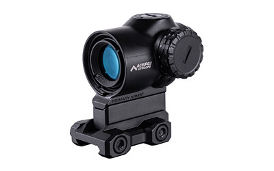 Primary Arms SLx Micro Prism Sight 23MM Objective 1X Magnification Red Partial Illuminated ACSS Cyclops Gen 2 Reticle Fits Mini-ACOG Mount Black