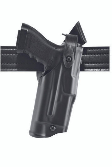 Safariland Model 6360 Als/sls Mid-ride, Level Iii Retention Duty Holster For Glock 17 W/ Light 