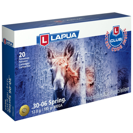  Lapua 30-06 185gr Mega Sp 20/600 