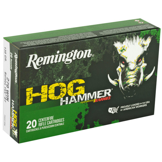 Rem Hog Hammer 270win 130gr  20/200 