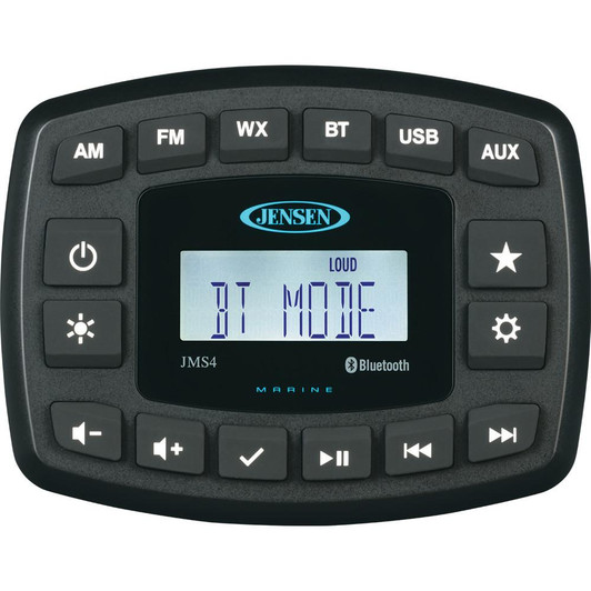  JENSEN JMS4RTL Stereo w/AM/FM/BT - Single Zone 
