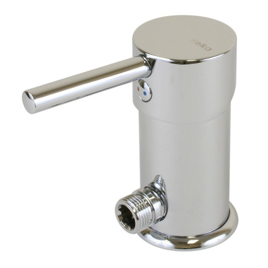  Scandvik Minimalistic Compact Single Level Mixer - Deck Mount - 3/8" & 1/2" Fittings 