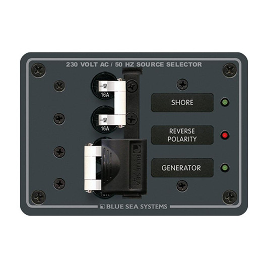 Blue Sea Systems Blue Sea 8132 AC Toggle Source Selector (230V) - 2 Sources 