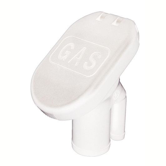  Perko Sealed Flip Top Cap Fills f/1-1/2" Hose - White 
