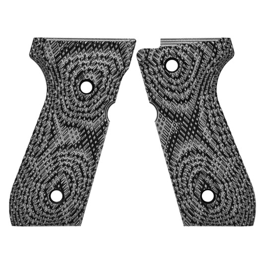 Vz Beretta 92 Tact Grip G10 Blk/gry