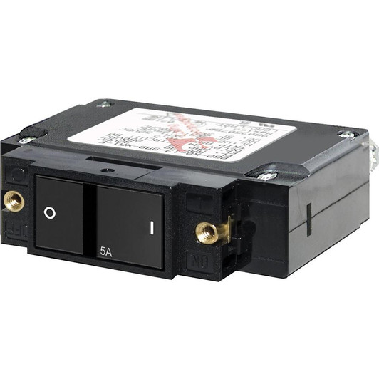 Blue Sea Systems Blue Sea 7540 C-Series Flat Rocker Circuit Breaker - Single Pole - 5A 
