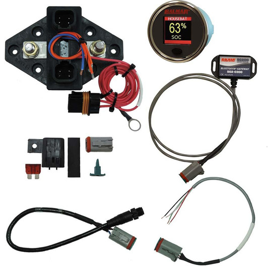  Balmar SG230 Battery Monitor Kit N2K BT Gateway Color Display 12-48VDC 