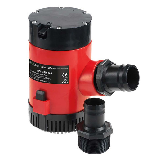  Johnson Pump Heavy Duty Bilge Pump 4000 GPH - 24V 