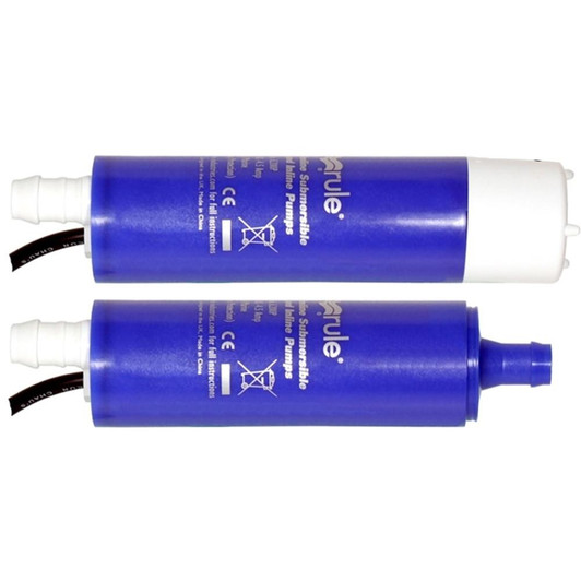  Rule IL200 Plus In-Line Submersible Pump - 24V - 2.8GPM 