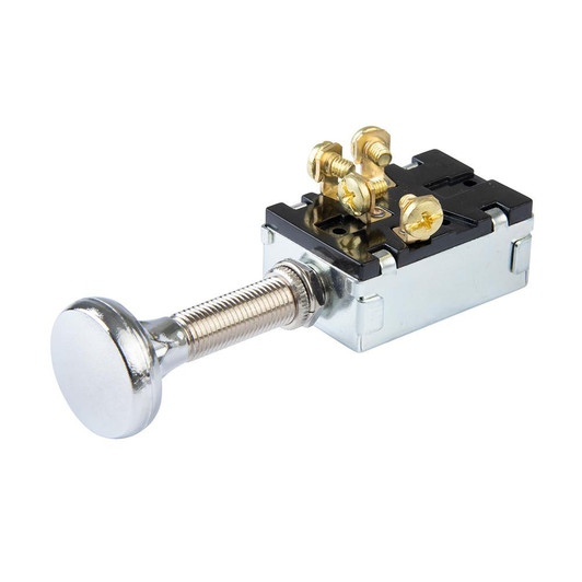 BEP Marine BEP 3-Position SPDT Push-Pull Switch - OFF/ON1 & 2/ON1 & 3 