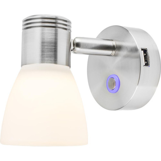  Sea-Dog Cabin Reading Light w/Touch Dimmer & USB Port 