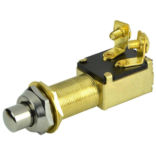 BEP Marine BEP 2-Position SPST Recessed Push Button Switch - OFF/(ON) 