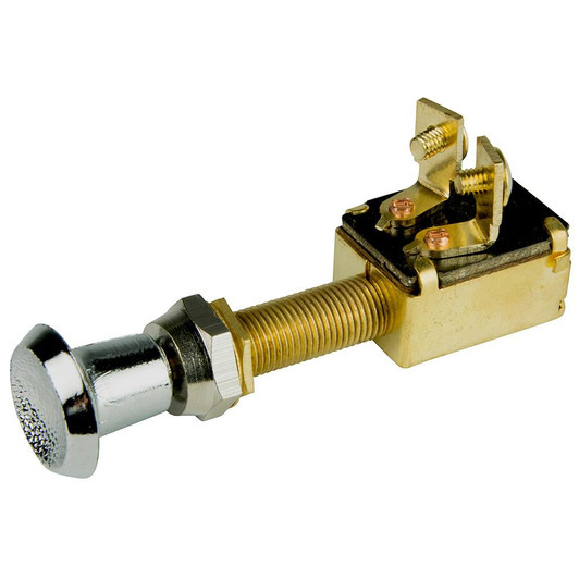 BEP Marine BEP 2-Position SPST Push-Pull Switch - OFF/ON (two circuit) 