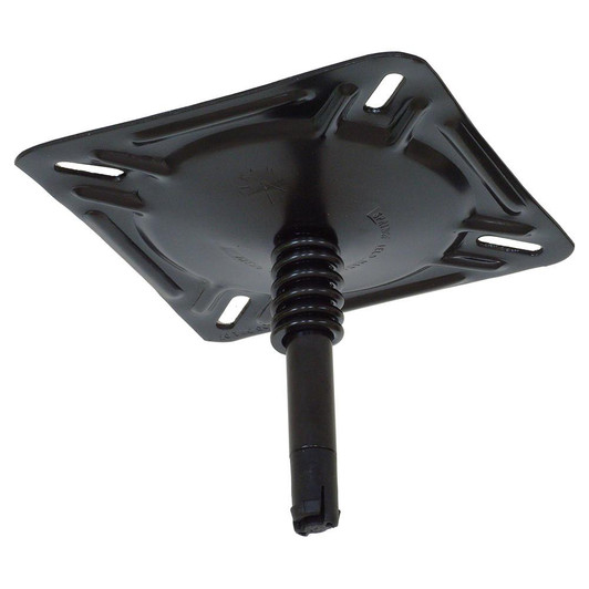 Springfield Marine Springfield KingPin™ 7" x 7" Seat Mount w/Spring - E-Coat Finish 