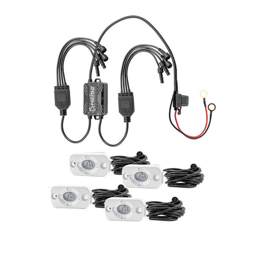 HEISE LED Lighting Systems HEISE RBG Accent Light Kit - 4 Pack 