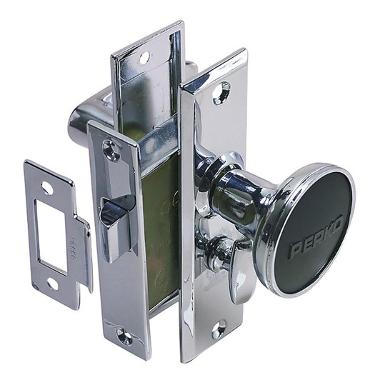  Perko Mortise Latch Set w/Turn Button 