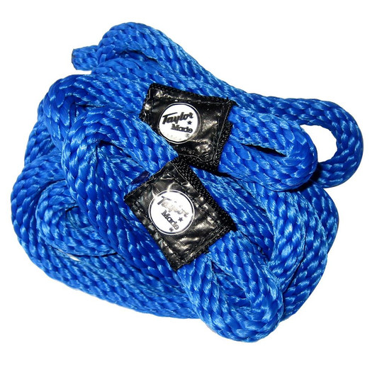  Taylor Made Fender Loc Fender Lines - 3/8" x 72" - Pair - Blue 
